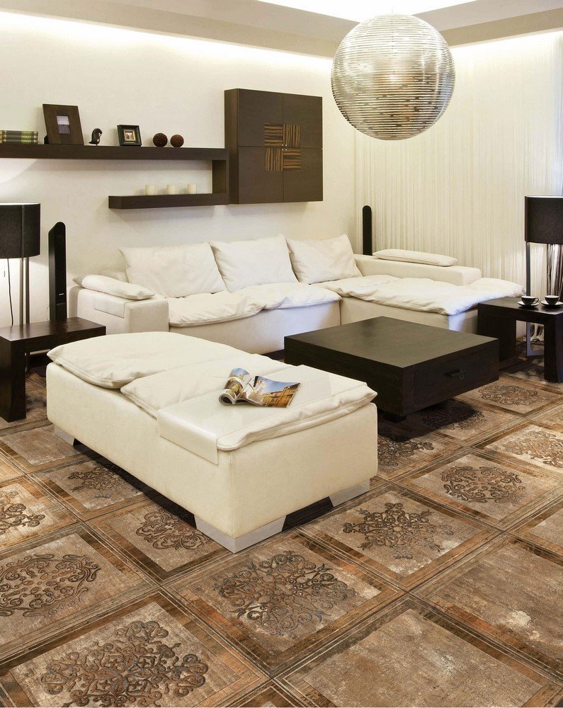 Керамическая плитка Absolut keramika Newcastle Brown 45x45