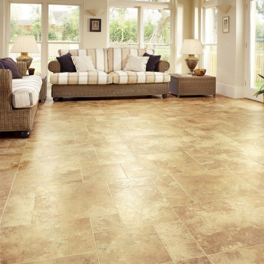 Напольная плитка для гостиной