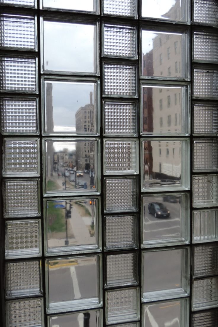 Окна из стеклянных блоков