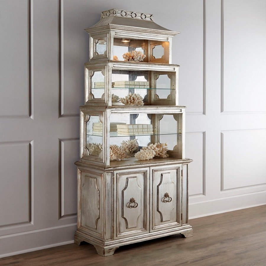 Этажерка Мебелик п 8 средне-коричневый