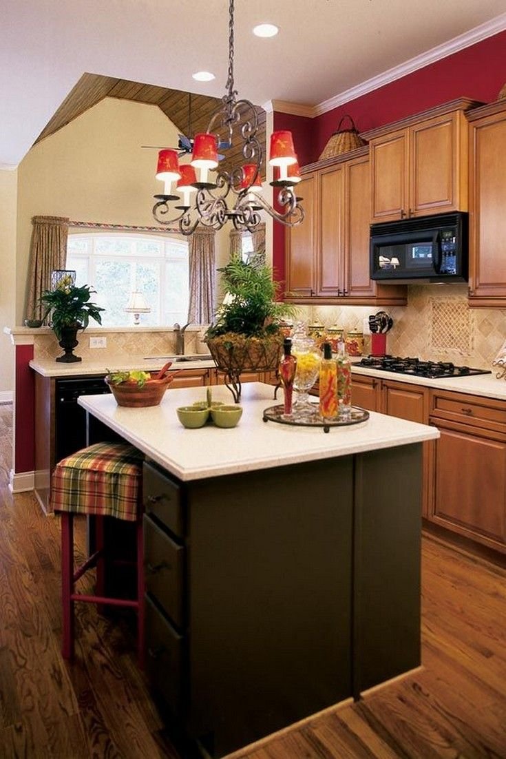 Цвет стен кухни в доме