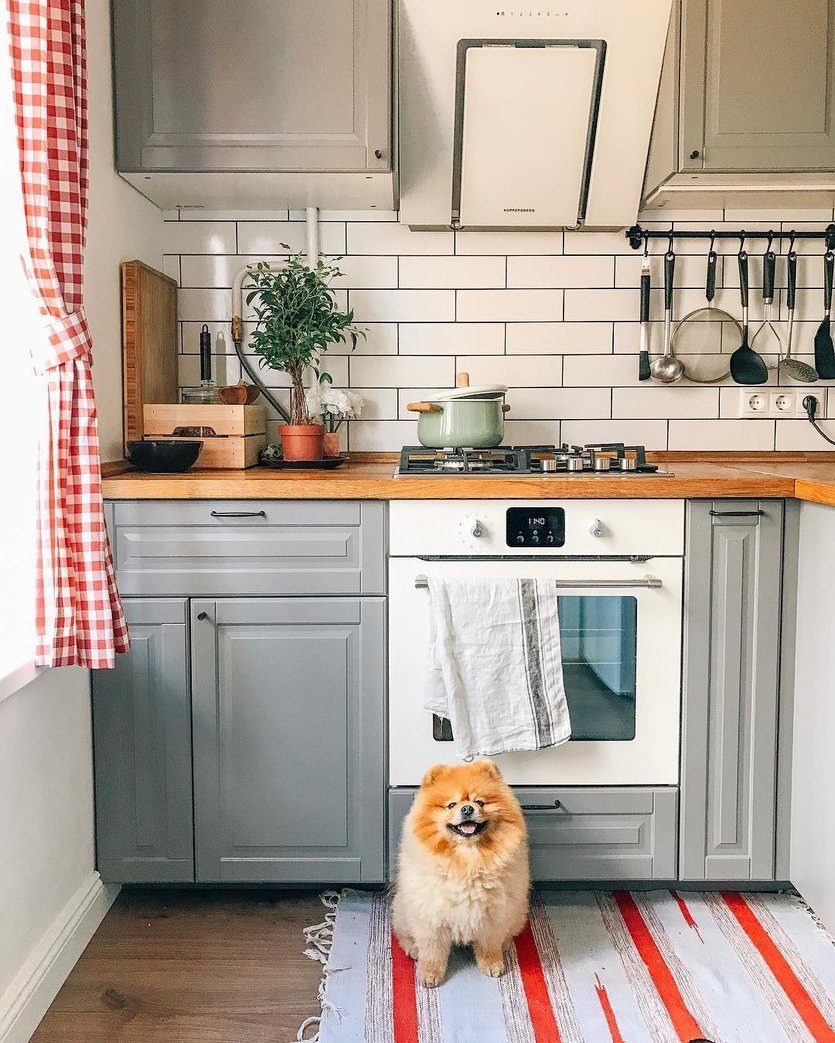 Икеа хрущевка кухня 5м