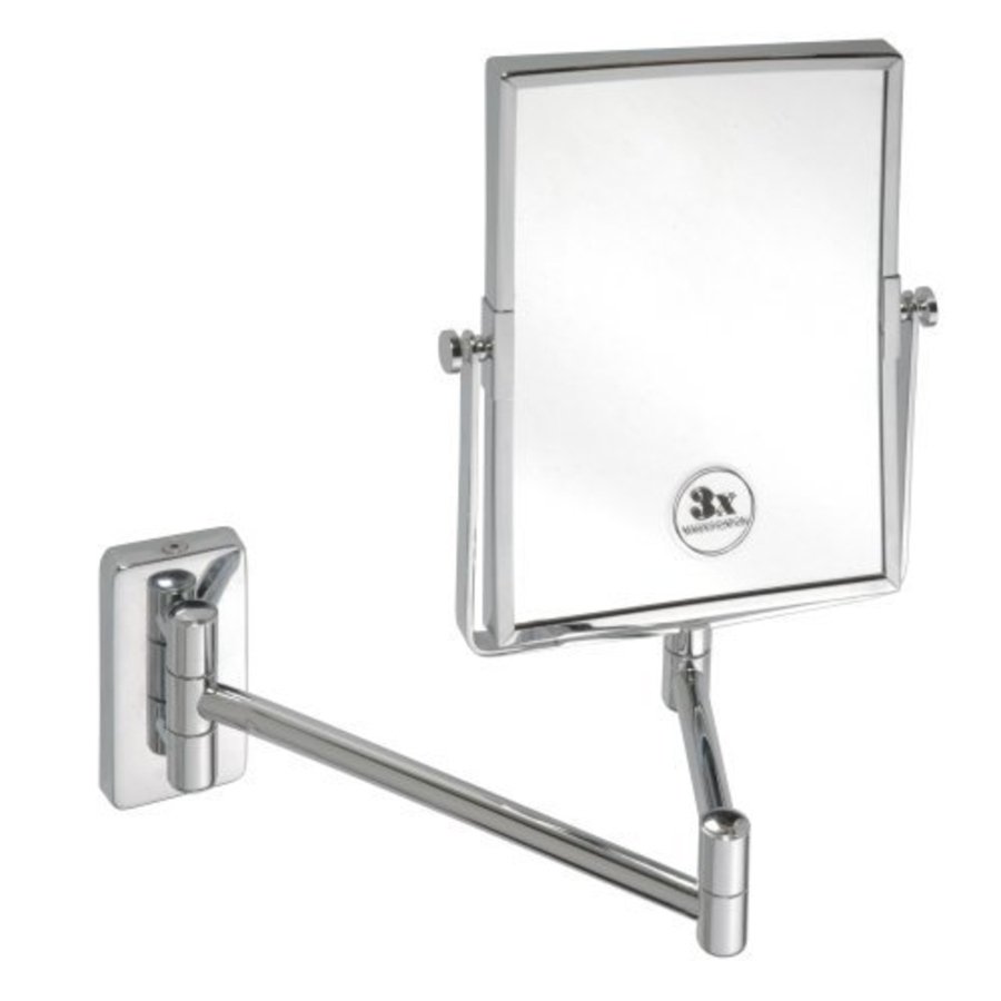 Косметическое зеркало двустороннее x2 (хром) (Artwelle) har 056