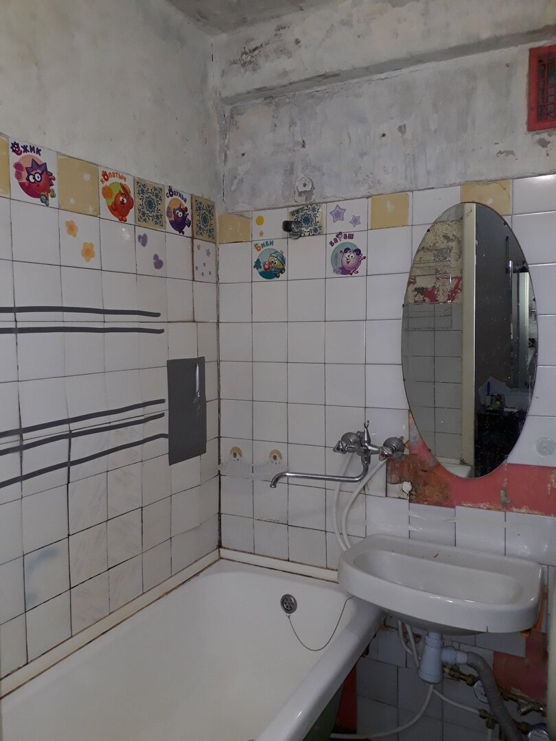 Ванна с туалетом в хрущевке