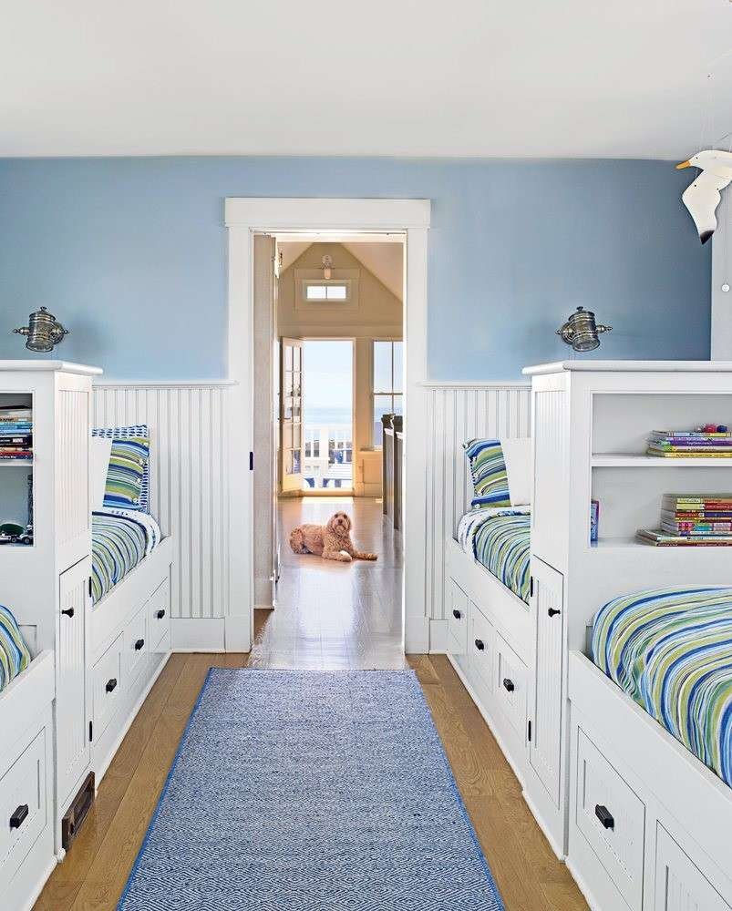 Кровати углом для двоих детей