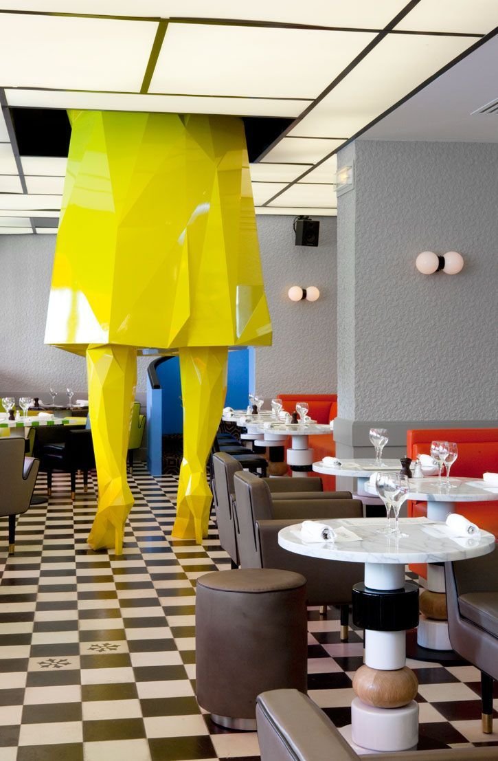 Эспрессо-бар d’Espresso/ бюро nema Workshop/ Нью-Йорк, США