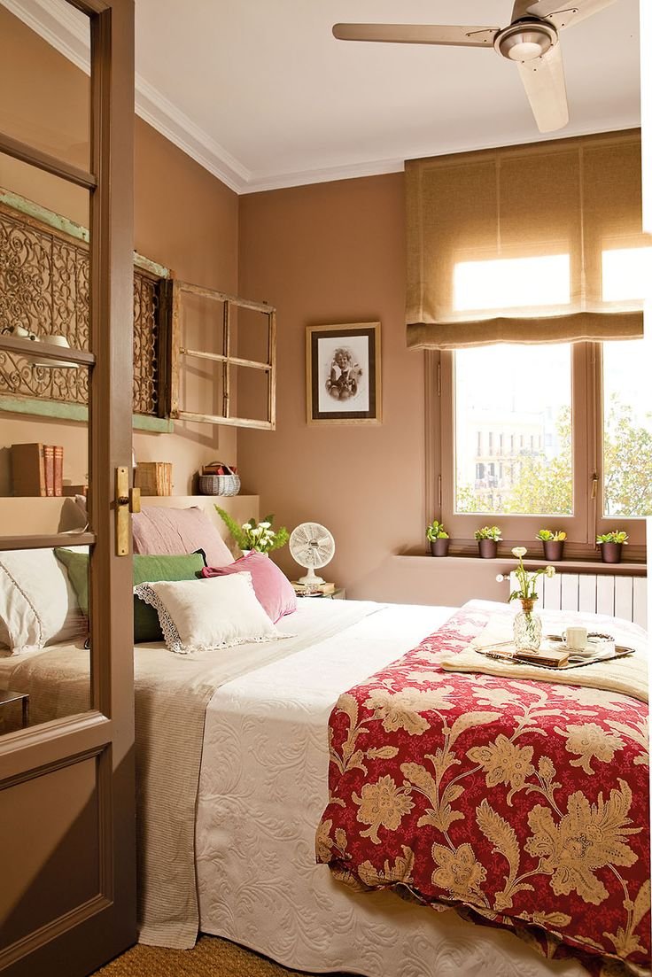 Цвет стен в спальне