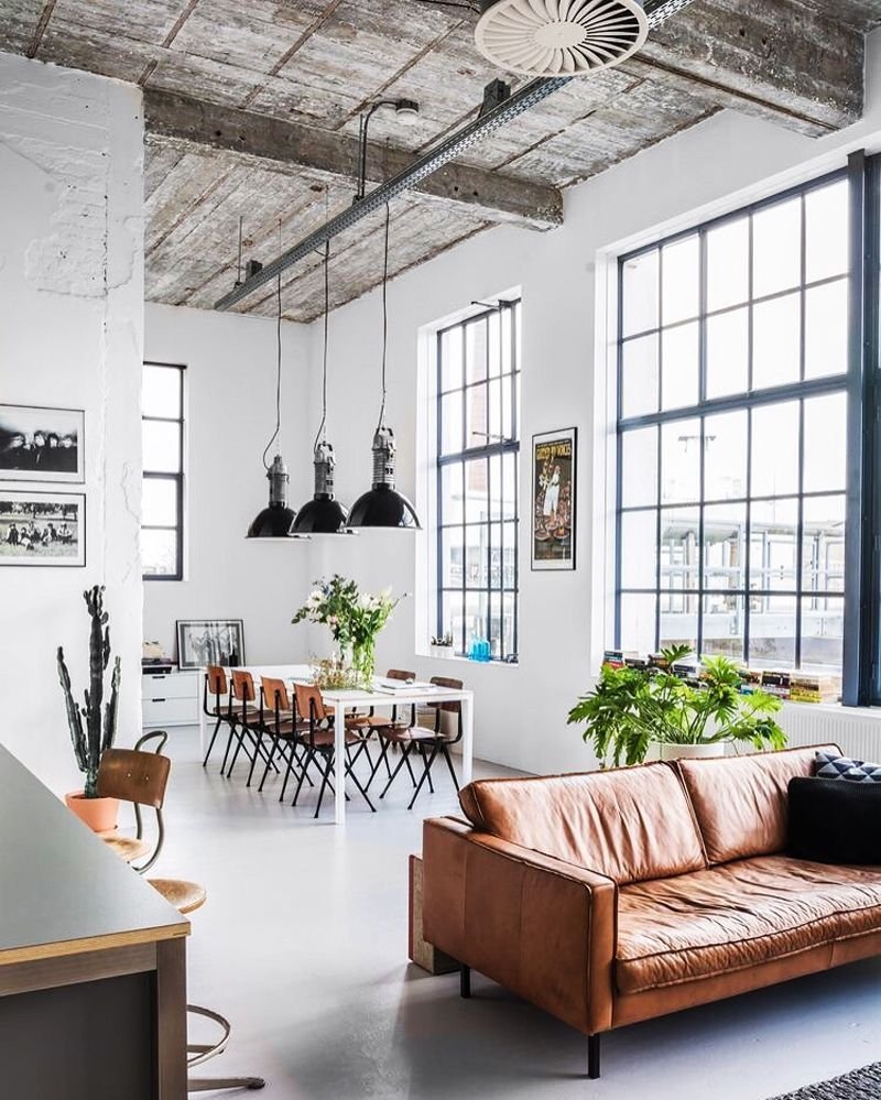 Лофт и индустриал стиль в интерьере