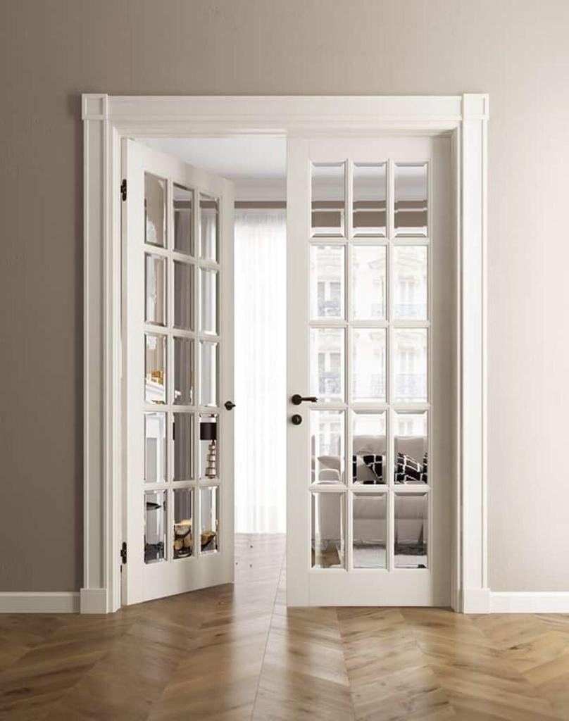 Двустворчатые двери Неоклассика