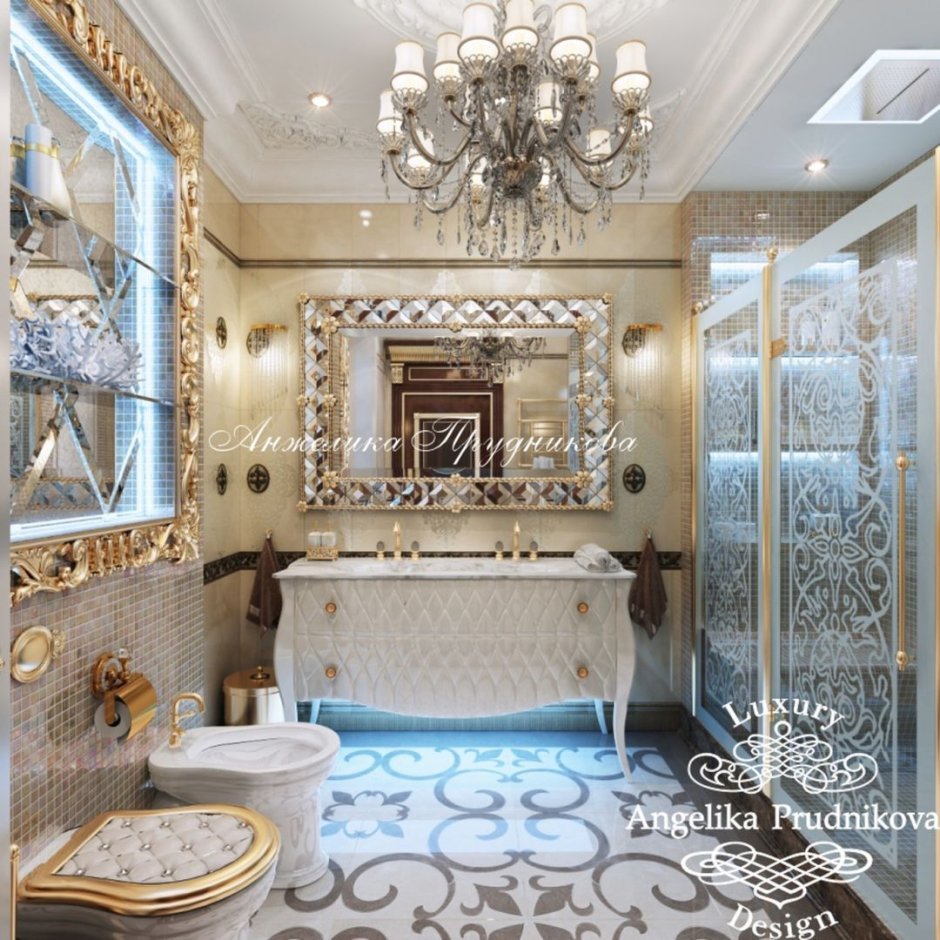 Ванна в стиле арт деко Анжелика Прудникова