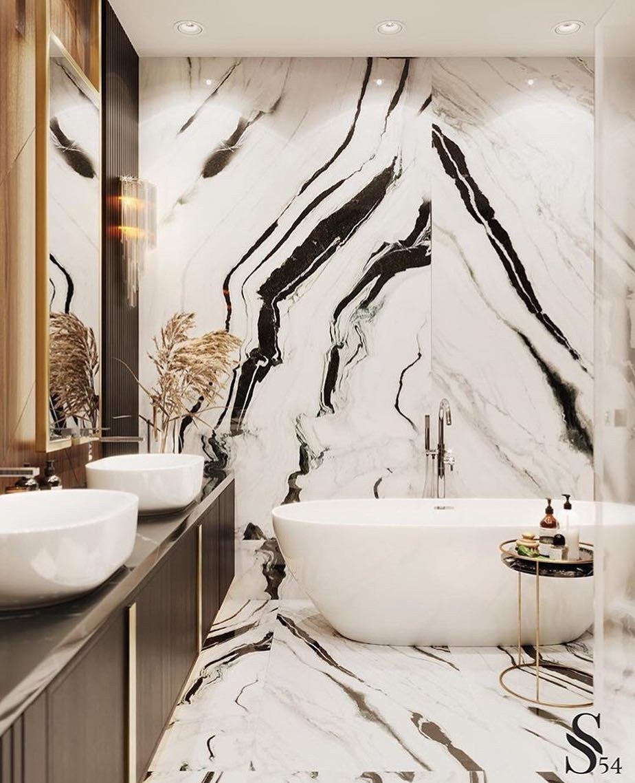 Мрамор Панда Вайт