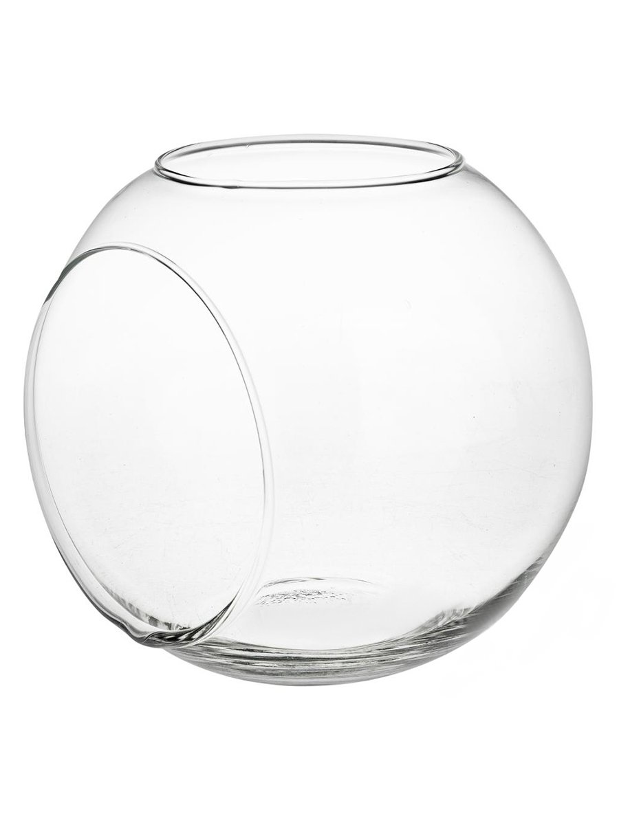 Ваза трубка 146 стекло d14.6xh15cм