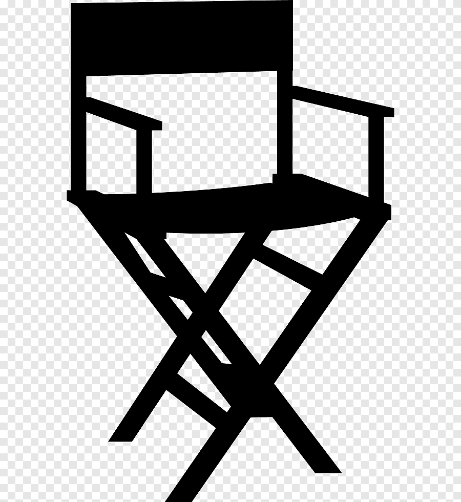 Режиссерская кресло силуэт