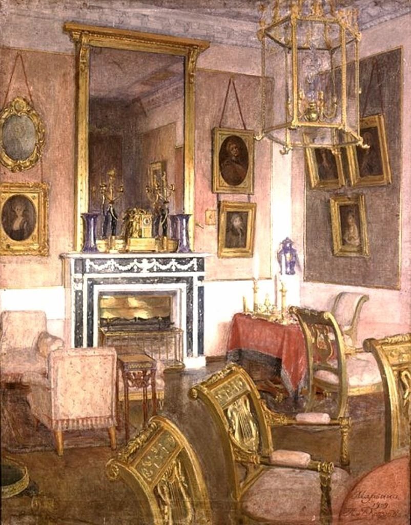 Дом в усадебном стиле 19 века