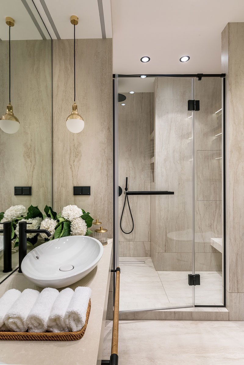 Душевая в современном стиле