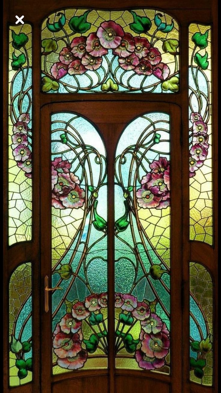 Витражи Модерн и ар нуво