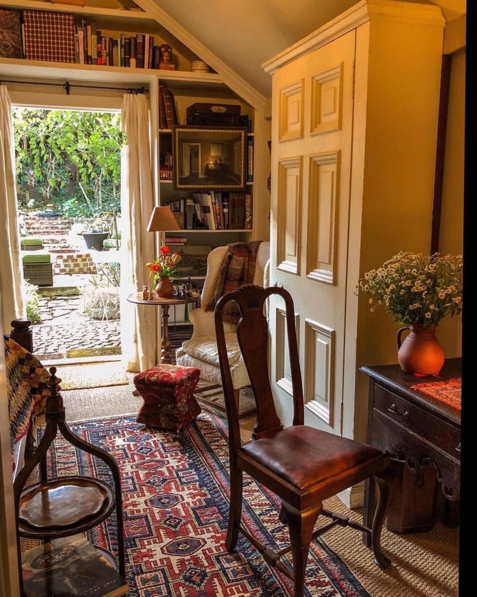 Английский коттедж интерьер