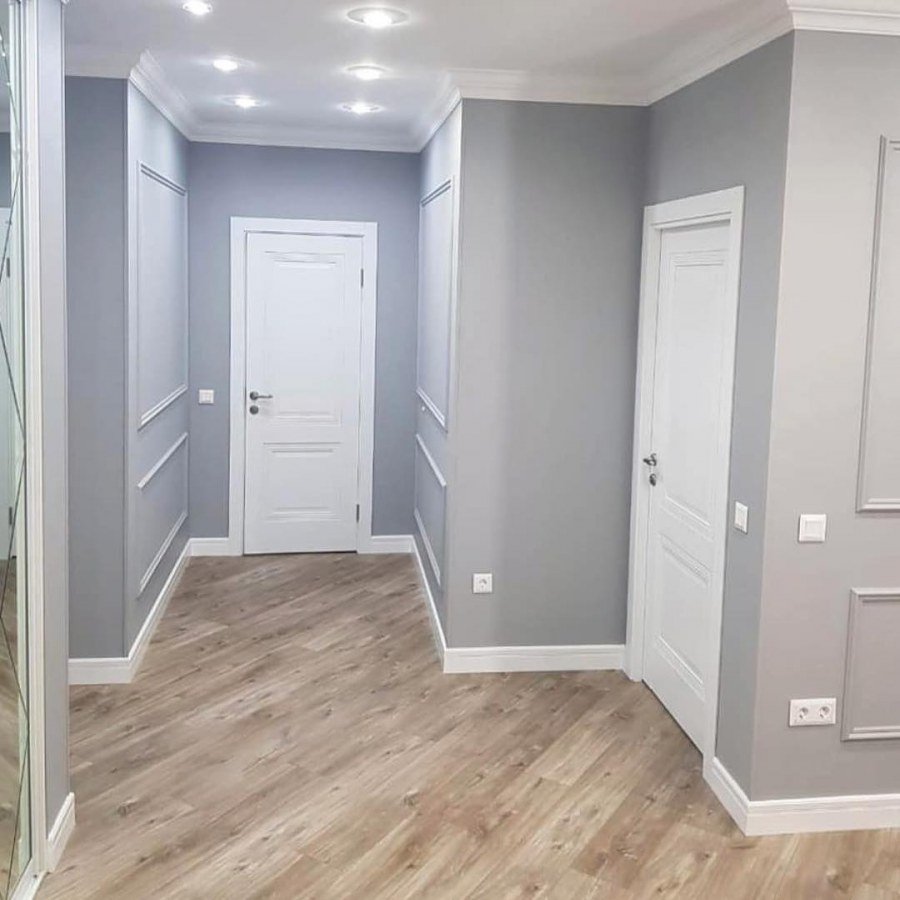 Поклейка обоев