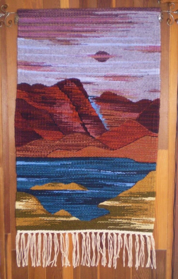 Елена Михайловна гобелены Ткачество