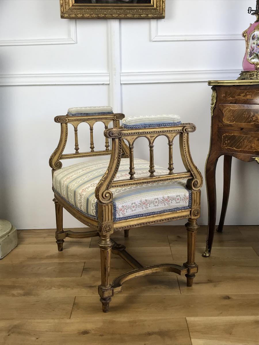 Банкетка антиквариат