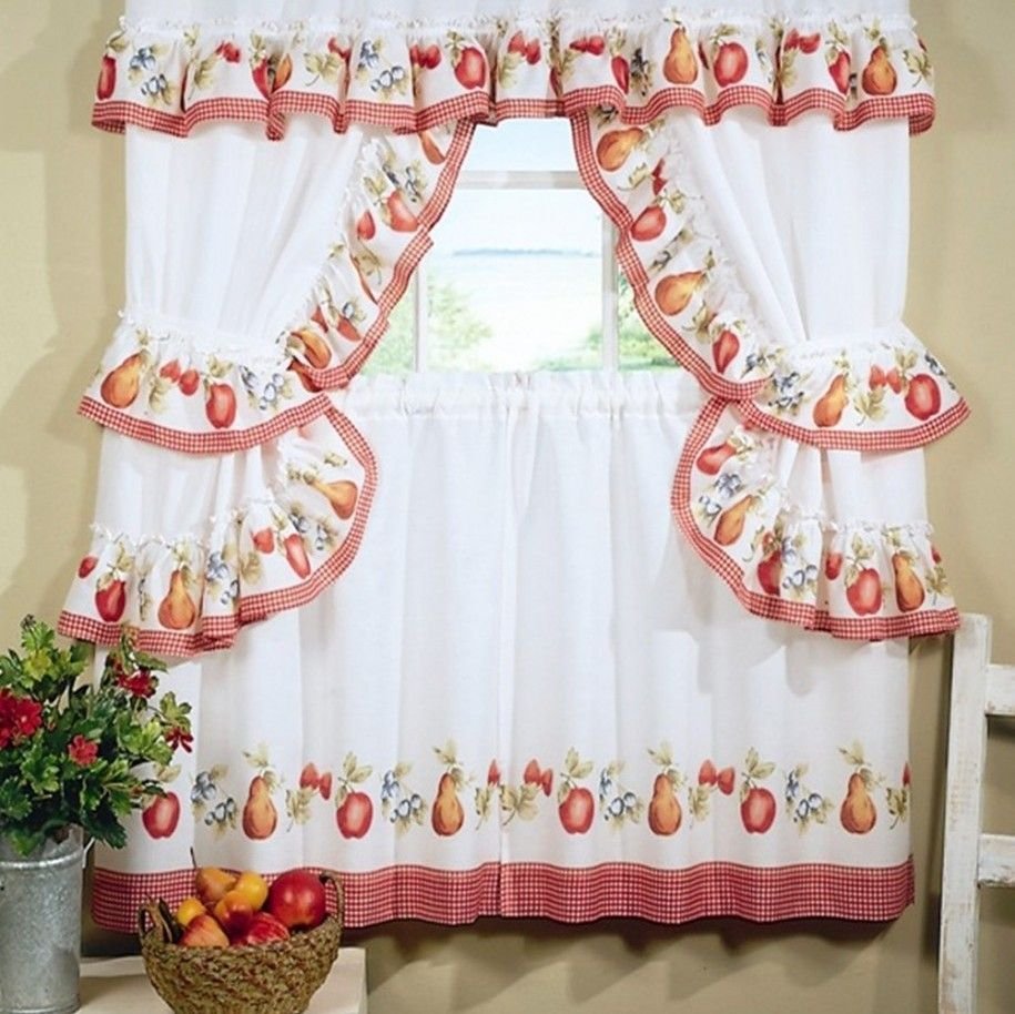 Оригинальные шторы на кухню