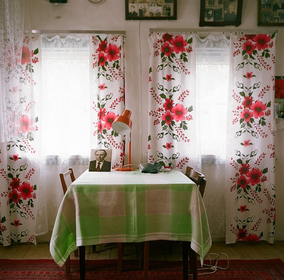 Занавески на кухню деревне
