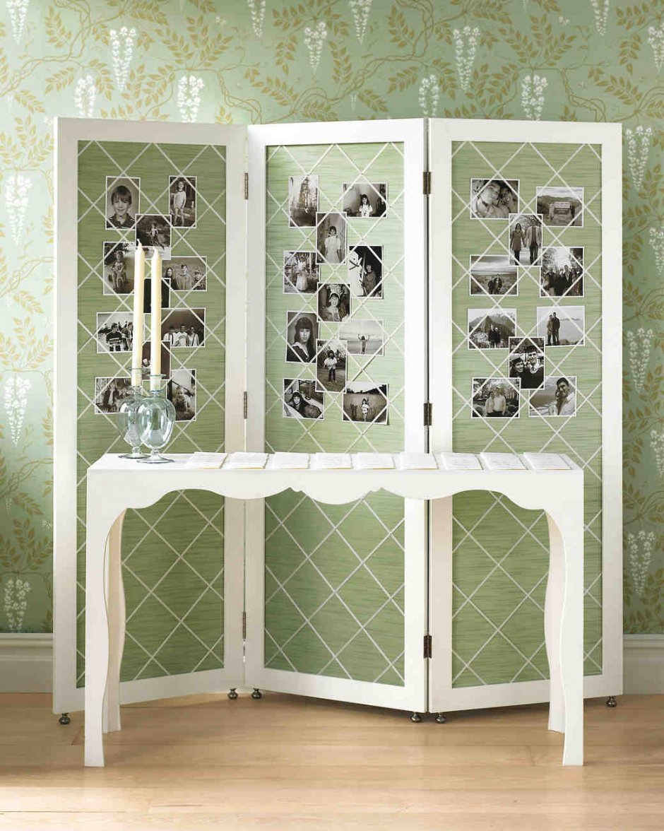 Украшение ширмы