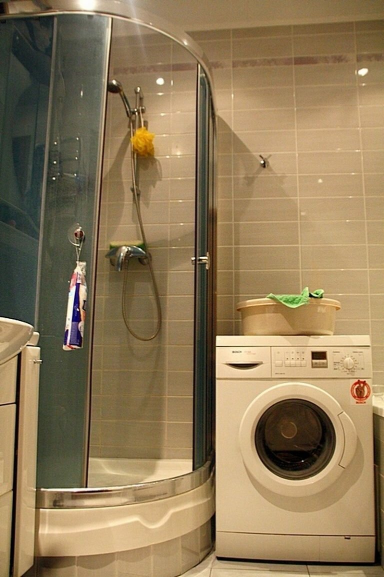 Ванная 3 кв м со стиральной машиной