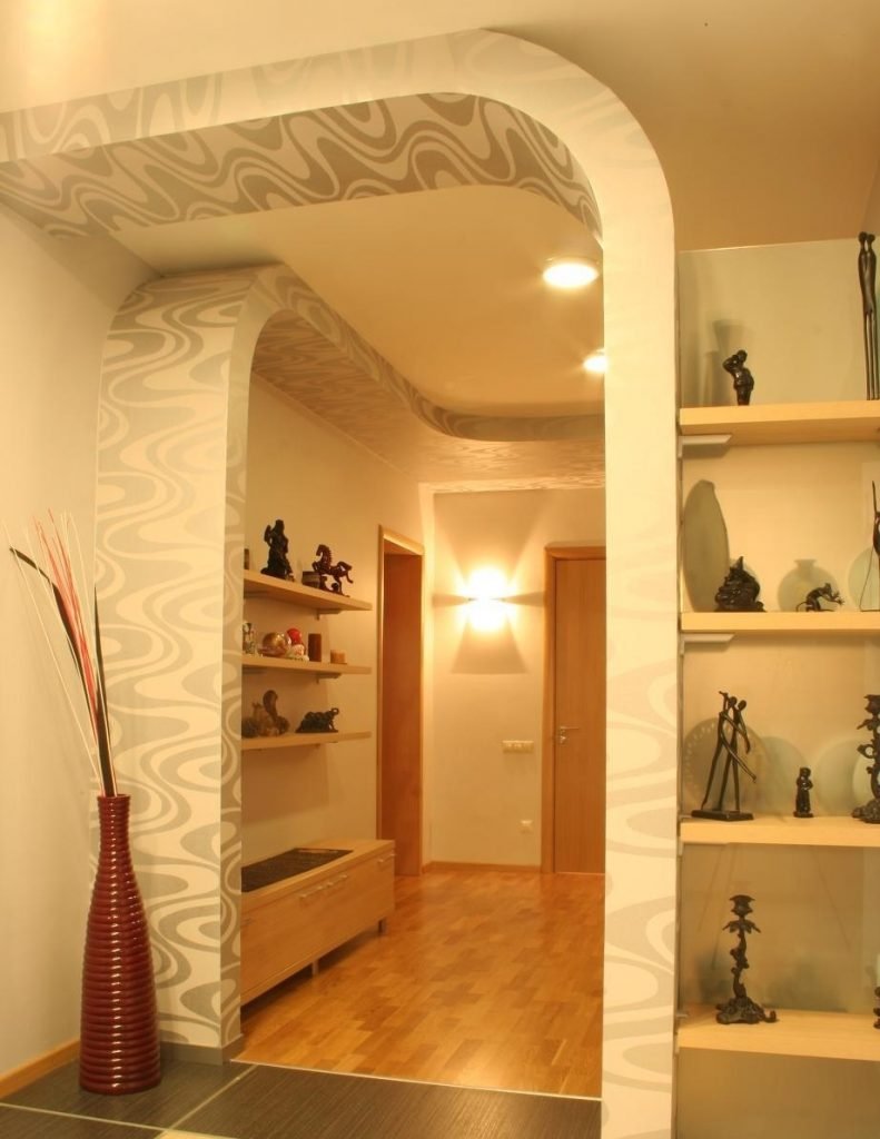 Декоративные арки из гипсокартона