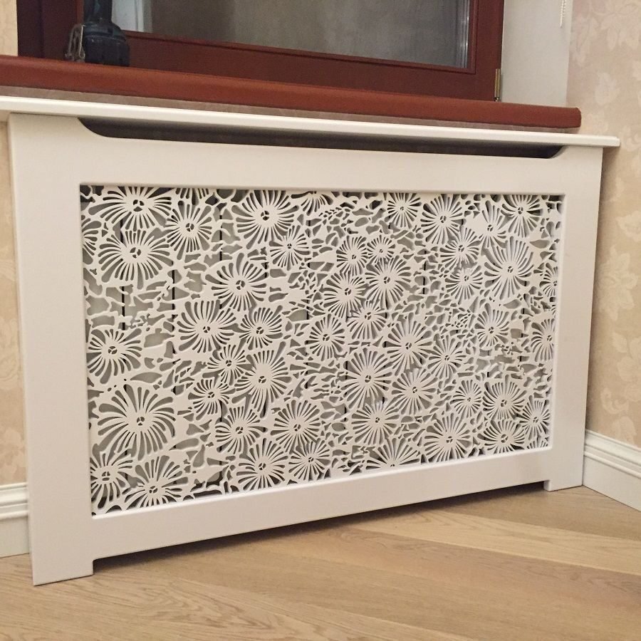 Ажурная решетка на радиатор