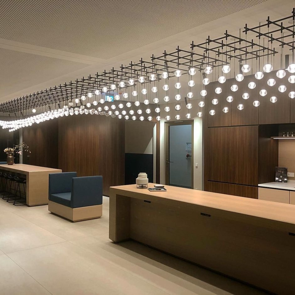 Необычные светильники для офисов