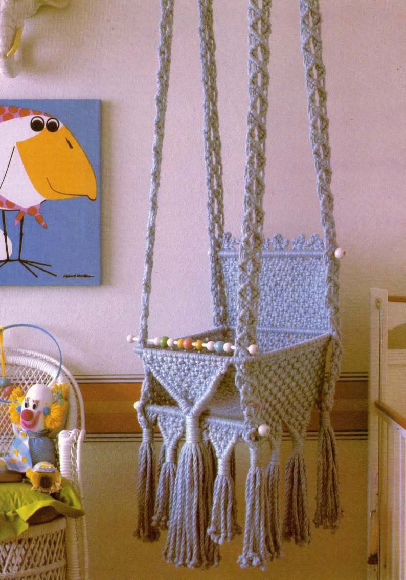 Леруа качели макраме