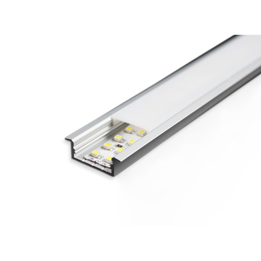 Профиль врезной алюм.для светодиод.лент 22*6 мм