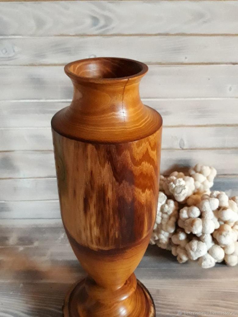 Ваза из палочек