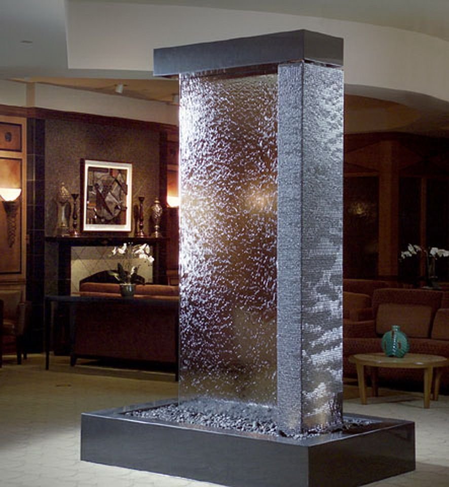 Стена водопад в квартире