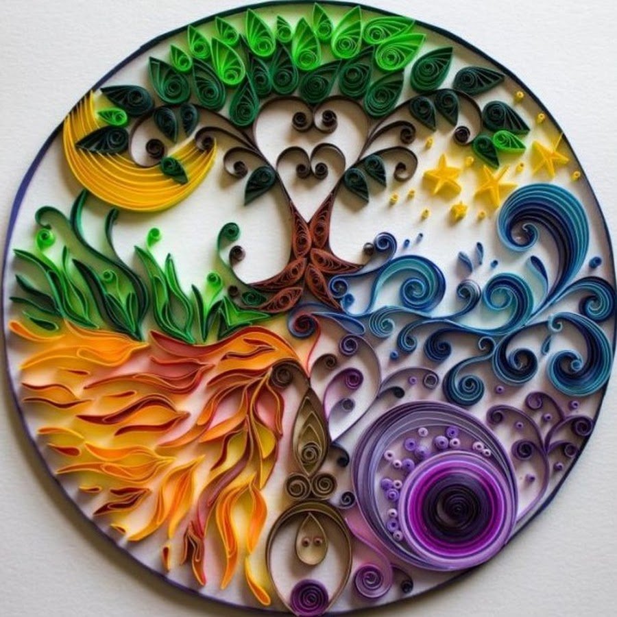 Современный квиллинг