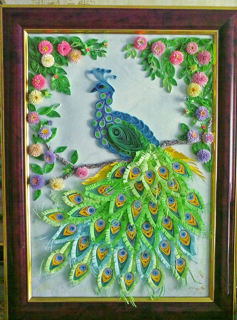 Квиллинг панно