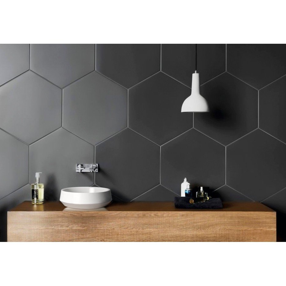 Плитка Гексагон в ванной