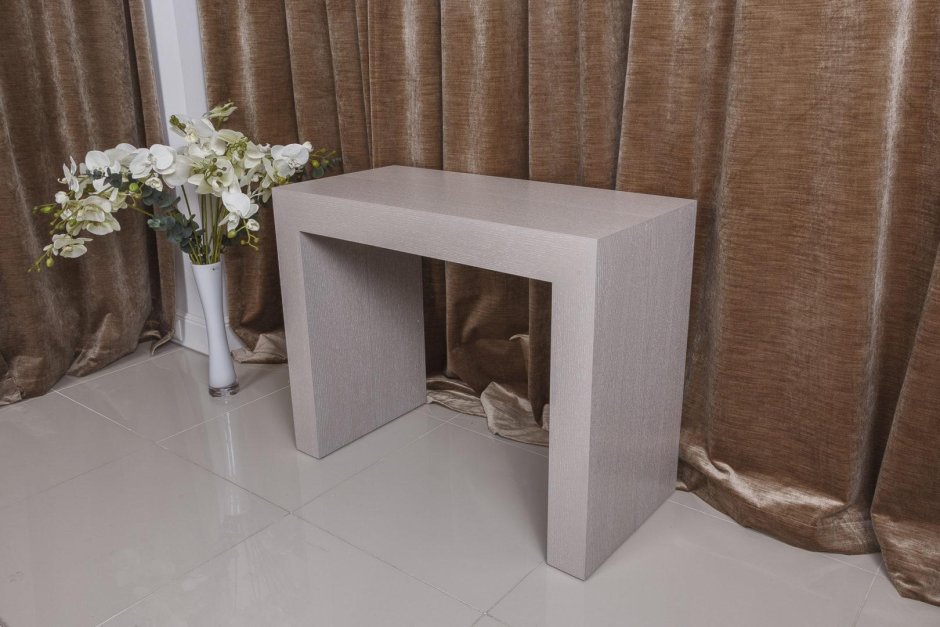 Стол консоль-трансформер b2307 белый лак