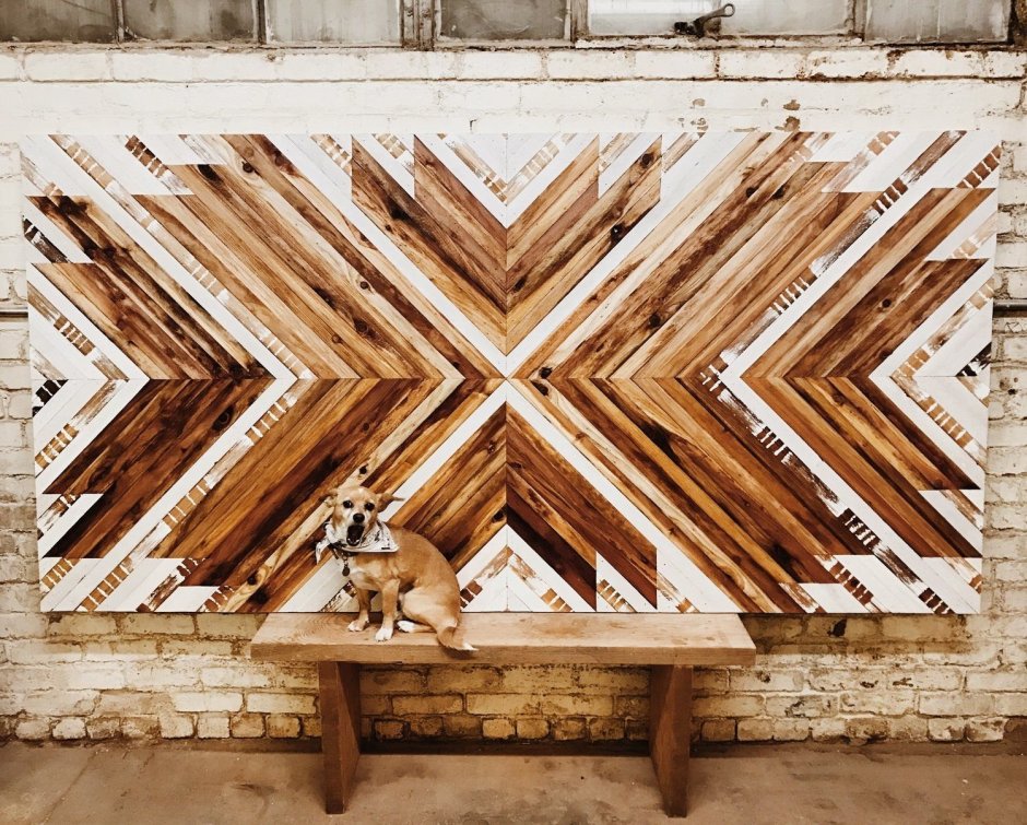 Декор из брусков