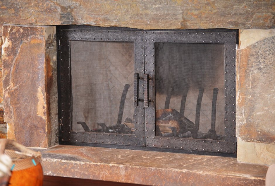 Стекло для камина