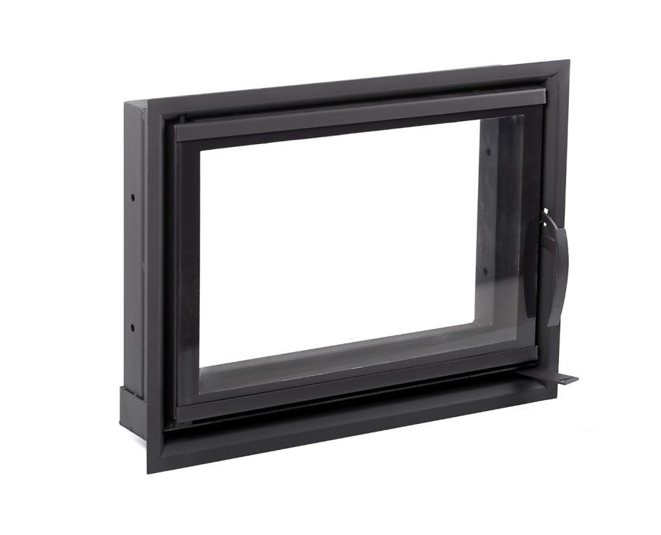 Дверца в камин со стеклом