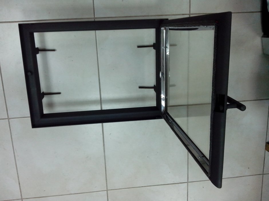 Стеклянные двери для печки