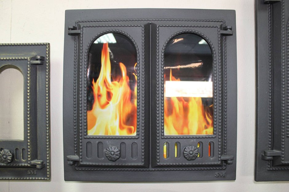 Жаростойкие дверцы для каминов