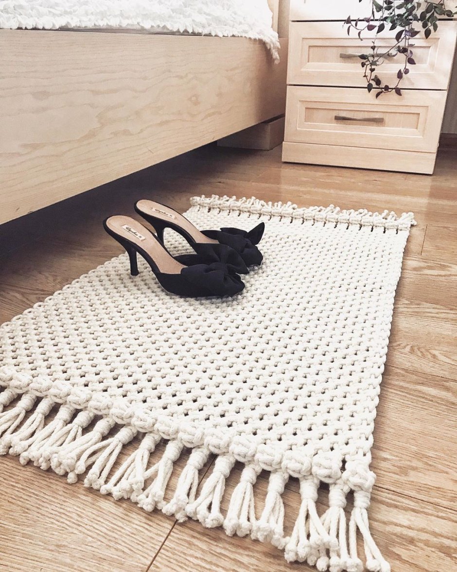 Коврик макраме