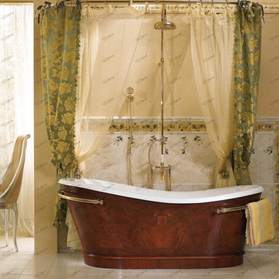 Элитные шторы для ванной