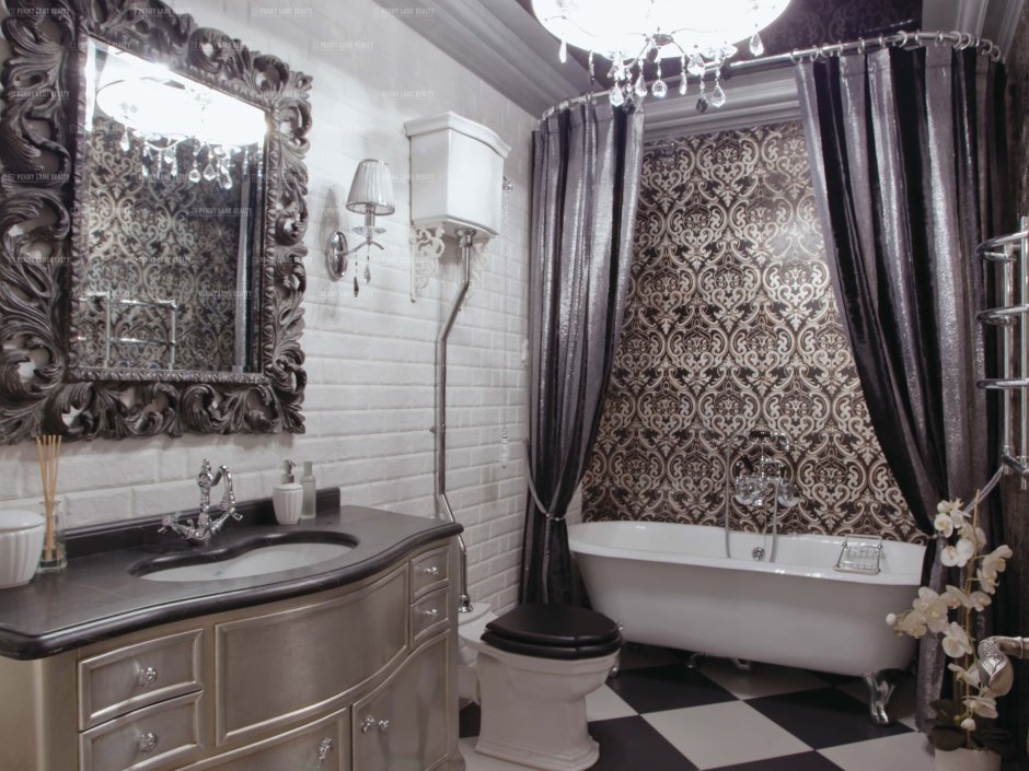 Ванна санузел рокко Барокко