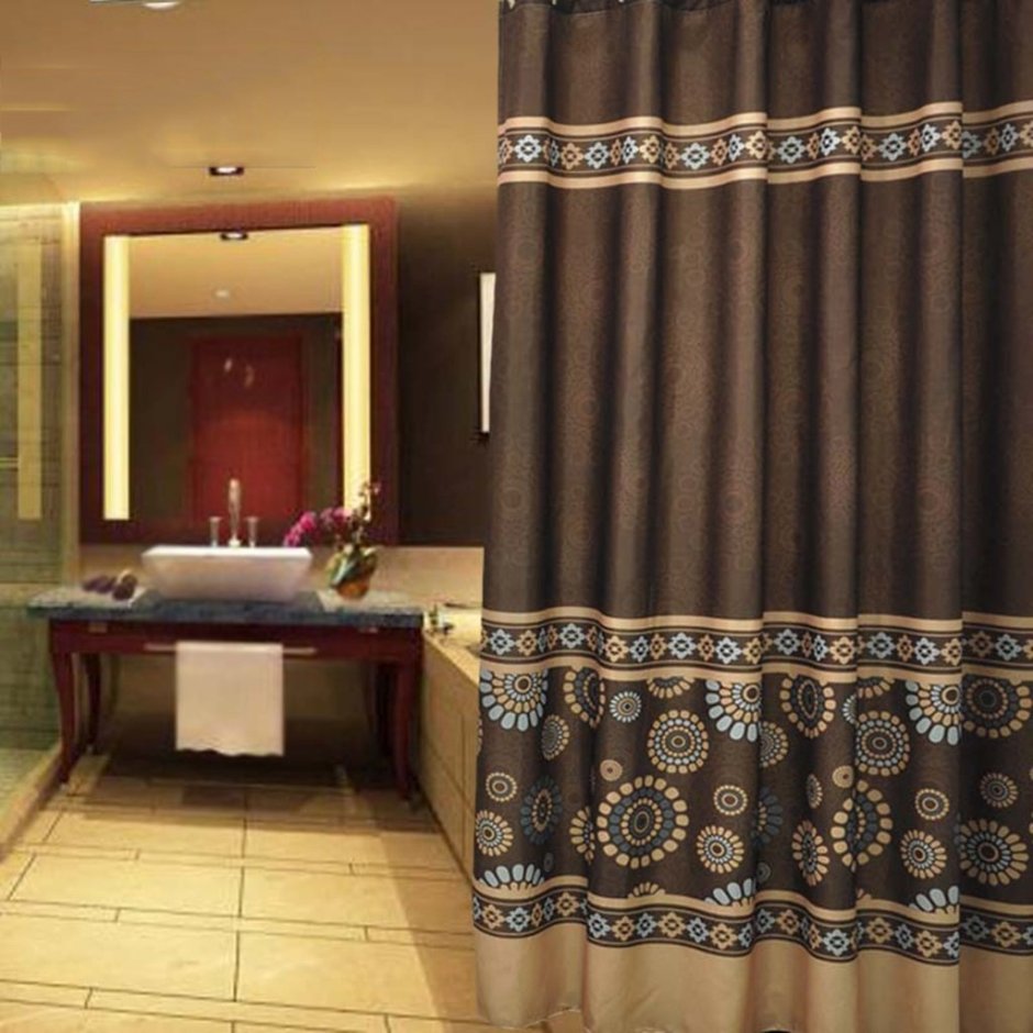 Шторка для ванной "Элит" fora, Титан