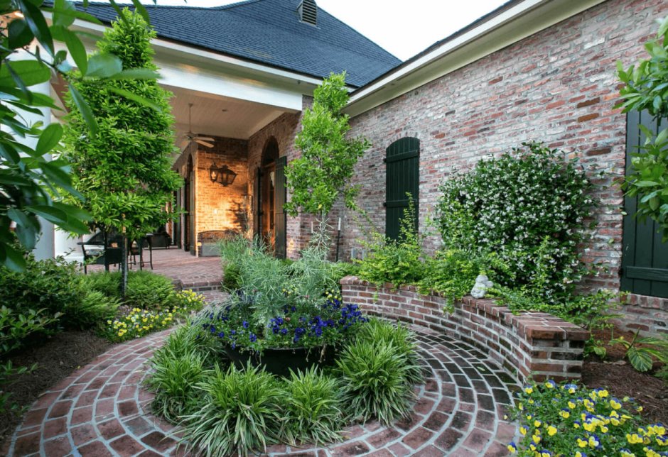 Ландшафт двора