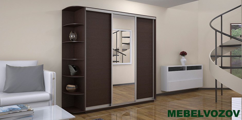 Шкаф купе Медиум трио